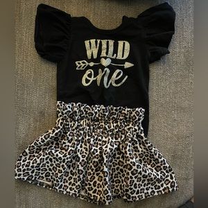 Custom Two piece first birthday outfit